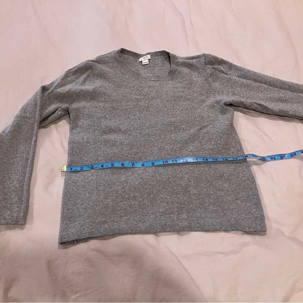 J. Crew Gray Crew Neck Sweater